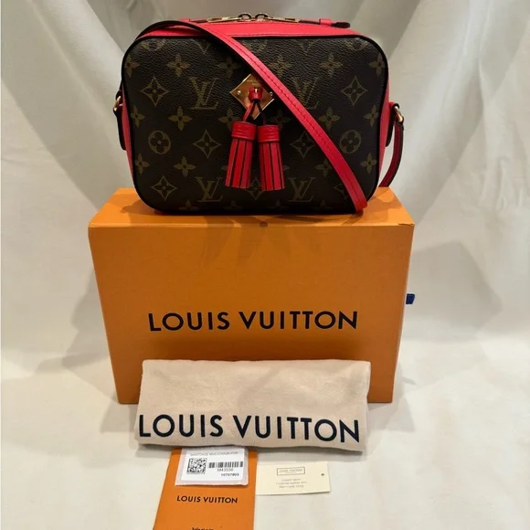 Louis Vuitton Saintonge Monogram Coquelicot M43556 - Picture 1 of 16